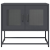 Szafka RTV, czarna, 68x39x60,5 cm, stal walcowana na zimno