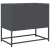 Szafka RTV, czarna, 68x39x60,5 cm, stal walcowana na zimno