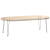 Nogi do stołu Hairpin, 4 szt., naturalna stal, 72 cm, lita stal