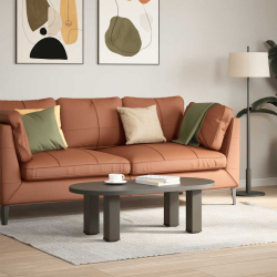 Nogi do stolika kawowego, 4 szt., naturalna stal, 42-44cm, stal
