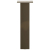 Nogi do stolika kawowego, 4 szt., naturalna stal, 42 cm, stal