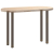 Nogi do stolika kawowego, 4 szt., naturalna stal, 72-74cm, stal