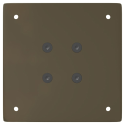 Nogi do stolika kawowego, 4 szt., naturalna stal, 30 cm, stal