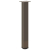 Nogi do stolika kawowego, 4 szt., naturalna stal, 72-74cm, stal