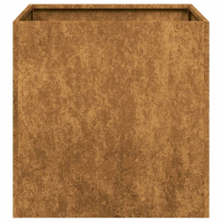 Doniczka Rusty 40x40x40 cm Stal nierdzewna