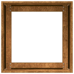 Doniczka Rusty 40x40x40 cm Stal nierdzewna