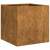 Doniczka Rusty 40x40x40 cm Stal nierdzewna