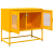 Szafka RTV, musztardowa, 68x39x60,5 cm, stal walcowana na zimno