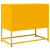 Szafka RTV, musztardowa, 68x39x60,5 cm, stal walcowana na zimno