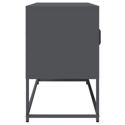 Szafka RTV, antracyt, 100,5x39x60,5 cm, stal walcowana na zimno