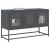 Szafka RTV, antracyt, 100,5x39x60,5 cm, stal walcowana na zimno