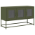 Szafka RTV, oliwkowa, 100,5x39x60,5 cm, stal walcowana na zimno