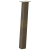 Nogi do stolika kawowego, 4 szt., naturalna stal, 72 cm, stal