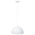 Lampy wiszące 2 szt. Regulowana wysokość E27 Biały Ø30 cm Metal