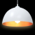 Lampy wiszące 2 szt. Regulowana wysokość E27 Biały Ø30 cm Metal