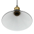 Lampa wisząca z regulacją wysokości E27 połysk czarny metal