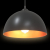 Lampy wiszące 2 szt. Regulowana wysokość E27 Czarny Metal