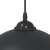 Lampy wiszące 2 szt. Regulowana wysokość E27 Czarny Metal