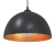 Lampy wiszące 2 szt. Regulowana wysokość E27 Czarny Metal