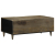 Stolik kawowy Jasnoszary 100x54x40 cm Drewno lite Mango