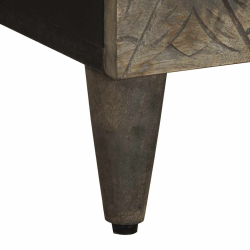 Komoda 80x33x75 cm Drewno lite Mango