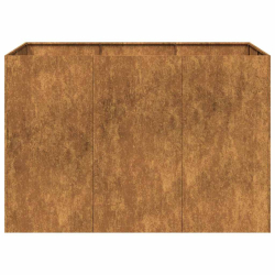 Doniczka Rusty 120x80x80 cm Stal nierdzewna