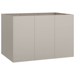 Doniczka Rusty 120x80x80 cm Stal nierdzewna