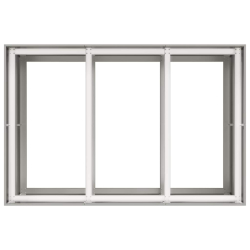 Doniczka 120x80x80 cm Stal nierdzewna