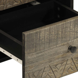 Komoda 40x33x75 cm Drewno lite Mango