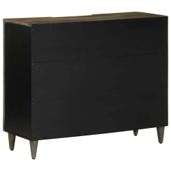 Komoda 90x33x75 cm Drewno lite Mango