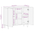 Komoda 90x33x75 cm Drewno lite Mango