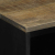 Szafka nocna Jasnoszara 50x33x60 cm Drewno lite Mango