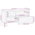 Szafka pod telewizor, czarna, 80x33x46 cm, lite drewno mango