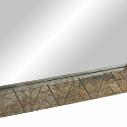 Lustro łazienkowe 50x2,5x70 cm Drewno lite Mango