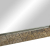 Lustro łazienkowe 50x2,5x70 cm Drewno lite Mango