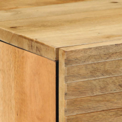 Komoda Brązowa 60x33x75 cm Drewno lite Mango