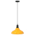 Lampa wisząca z regulacją wysokości E27 połysk żółty metal