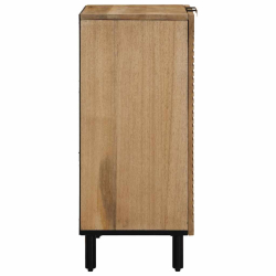Komoda Brązowa 60x33x75 cm Drewno lite Mango