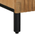 Komoda Brązowa 60x33x75 cm Drewno lite Mango