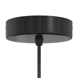 Lampa wisząca z regulacją wysokości E27 połysk szary metal