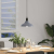 Lampa wisząca z regulacją wysokości E27 połysk szary metal