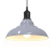 Lampa wisząca z regulacją wysokości E27 połysk szary metal