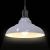 Lampa wisząca z regulacją wysokości E27 połysk szary metal