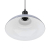 Lampa wisząca z regulacją wysokości E27 połysk szary metal