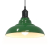 Lampa wisząca z regulacją wysokości E27 połysk zielony metal