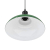 Lampa wisząca z regulacją wysokości E27 połysk zielony metal