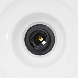 Lampa wisząca z regulacją wysokości E27 połysk biały metal