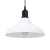 Lampa wisząca z regulacją wysokości E27 połysk biały metal