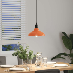 Lampa wisząca z regulacją wysokości E27 Pomarańczowy połysk