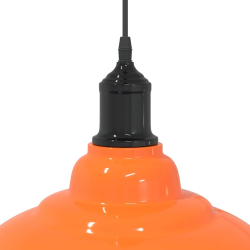 Lampa wisząca z regulacją wysokości E27 Pomarańczowy połysk